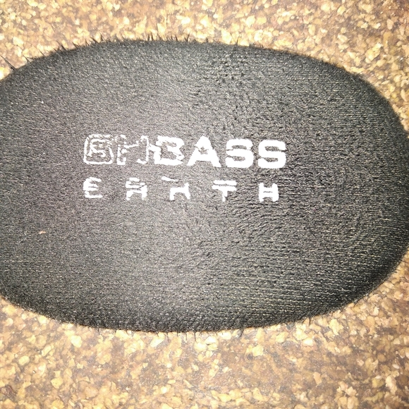 GH Bass Black Leather Thong Sandals 10 - Picture 7 of 7